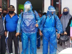 Antisipa Peyebaran Covid-19, Desa Kabau Pantai Gelar Penyemprotan Disinfektan