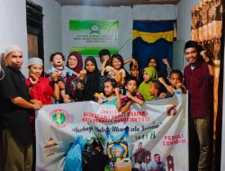 Peduli Dampak Covid-19, Alumni SMA PGR Ternate Angkatan 2010 Berbagi Ke Panti Asuhan