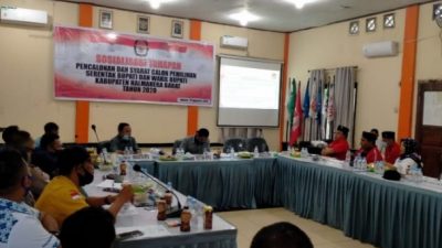 KPU Halbar Sosialisasikan Tahapan dan Syarat Calon Bupati dan Wakil Bupati