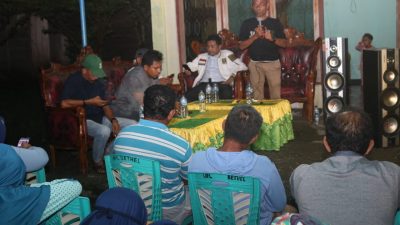 Tim Pemenang USMAN-BASSAM Silaturahmi di Tiga Desa Kecamatan Bacan Selatan