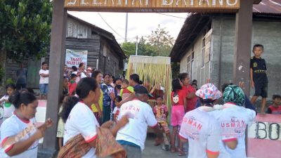 Masyarakat Desa Bobo Lakukan Persiapan Penjemputan Bassam Kasuba