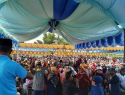 Ribuan Masyarakat Pulau Obi Banjiri Kampanye Usman-Bassam