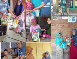 Peringati HAB Kemenrian Agama RI 2021, Madrasah Pasimbaos Berbagi Santun