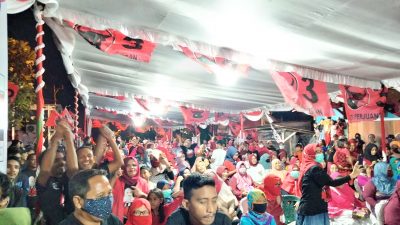 Kampanye  di Tanah Mesjdi,MAJU Banjir Dukungan