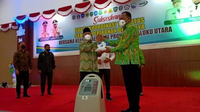 Pemda Halsel Dapat Bantuan Alkes Untuk Pencegahan Covid-19