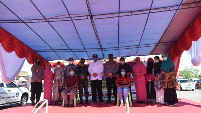 Wakil Bupati Bassem Kasuba Hadiri Vaksinasi Massal