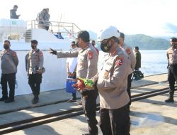 Kapolda Tinjau Kepulangan Kontingen STQ XXVI Ke Daerah Asal