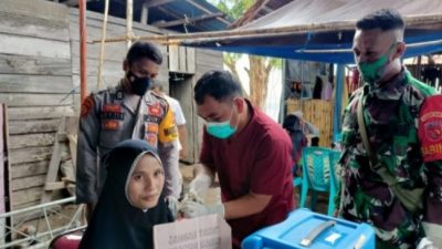 Puskemas Gane Barat Intens Lakukan Vaksinasi