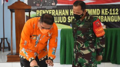 Tuntas Tepat Waktu, TMMD Ke-112 Kodim 1509/Labuha Resmi Ditutup