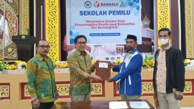 IKA PMII Halsel dan Bawaslu Malut Gelar Pendidikan Pemilih