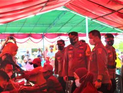 Tim Asistensi Polda Malut Pantau Kendala Penanganan Vaksinasi di Halsel