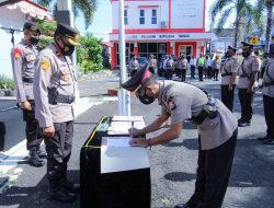 Wakapolres Ternate Kukuhkan Jabatan 5 PJU