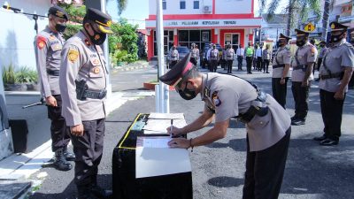 Wakapolres Ternate Kukuhkan Jabatan 5 PJU