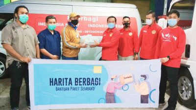 Harita Nickel Sukses Salurkan 8.600 Paket Sembako Dalam Setahun