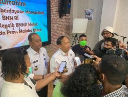 Deputi Daya Mas BNN RI Kunker Ke Maluku Utara