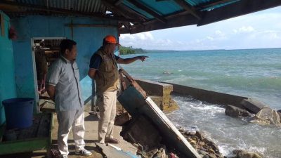 BPBD Sula Pantau 15 Rumah Di Desa Nahi