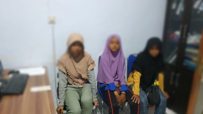 Satpol- PP Amankan Sejumlah Anak Dibawa Umur