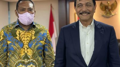 Bupati Hi. Usman Sidik Temui Luhut Bahas Jalan Lingkar Obi dan Pulau Bacan