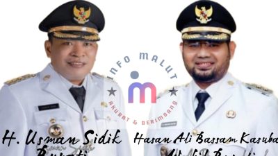 Bupati dan Wakil Bupati Halsel Berkantor di Rumdis DPRD