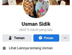 Awas.! Ada Akun Facebook Palsu Catut Nama Bupati Halmahera Selatan untuk Minipu