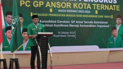 Coreng Marwah Lembaga, Ketua GP Ansor Ternate Minta Sikap Tegas BK DPRD dan PKB