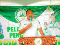 Bupati Usman Sidik Kukuhkan Pengurus Lembaga Amanah Halsel  Dan Bantu Pembangunan Mesjid Dusun Torosubang