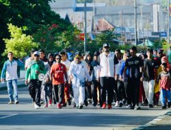 Wakil Bupati Halmahera Selatan Lepas Peserta Jalan Sehat