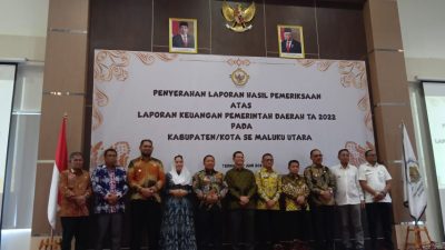 Pemerintah Kabupaten Halmahera Selatan Kembali Raih Openi WTP 2022