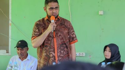 Pastikan Pelayanan Prima Bupati Bassam Kasuba Kunjungi Daratan Gane