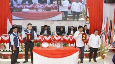 Dapat Nomor Urut 1 Paslon Farrel-Jadi Optimis Memenangkan Pilkada Haltim