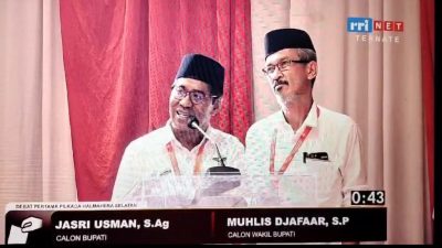 Jasri -Muhlis Rajai Panggung Debat