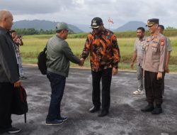 Tiba di Bacan, Mayjen TNI Puji Cahyono Dijemput Bupati Bassam
