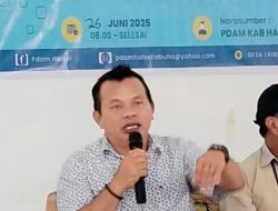 Dirut PDAM Halsel Edukasi Warga Obi Soal Lonjakan Tarif Air