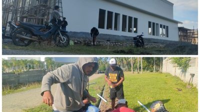 Penuhi Permintaan Warga PDAM Halsel Gerak Cepat Pasang Jaringan Air Bersih di Masjid Al-Jami Desa Buton