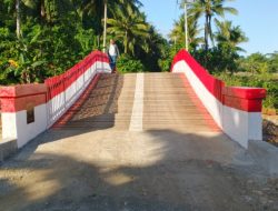 Sinergi Pemprov Malut, Warga dan Harita Nickel Bangun Empat Jembatan di Pulau Obi
